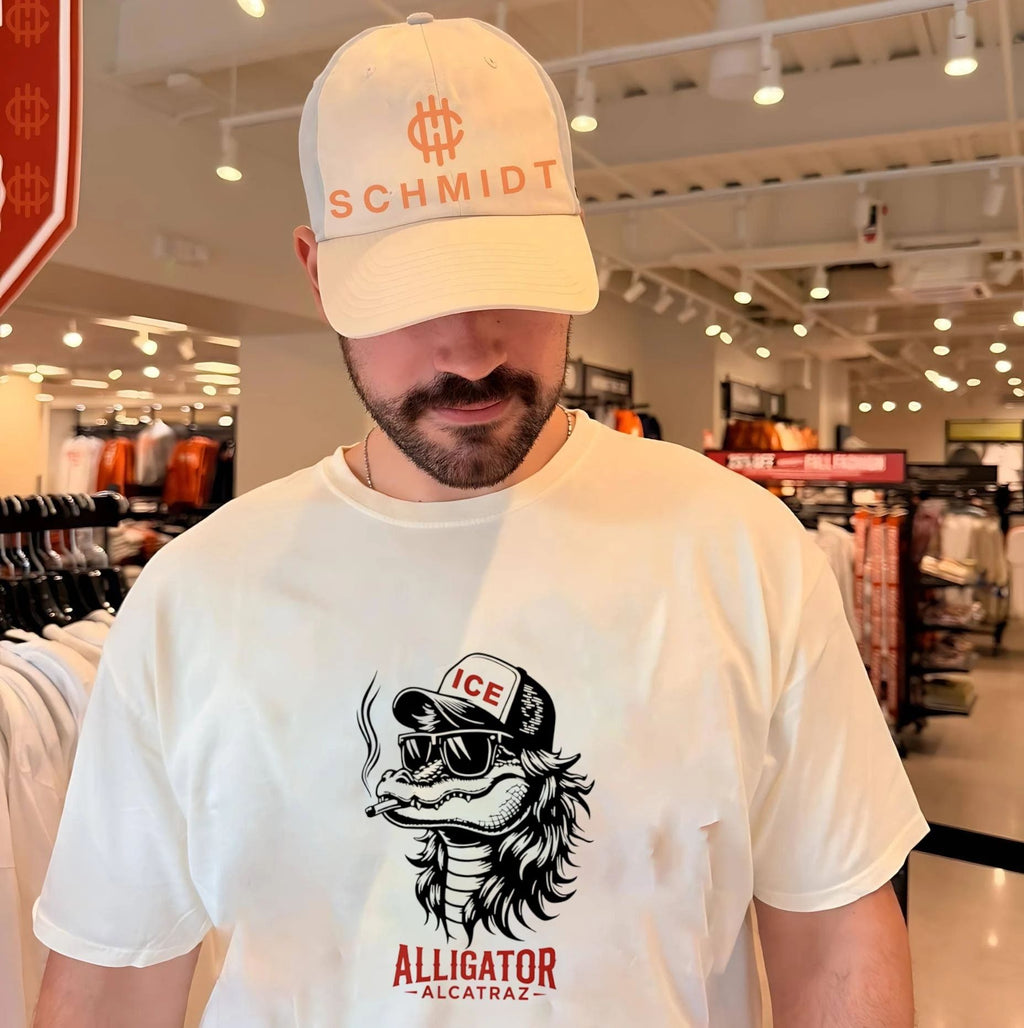 Alligator Alcatraz Ice smoking shirt