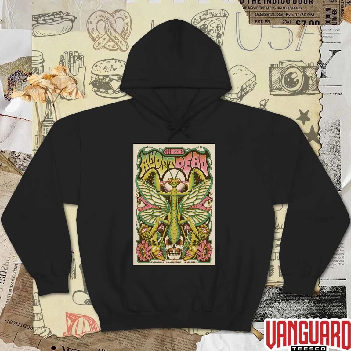 Joe Russo’s Almost Dead Richmond VA May 21 2026 Poster t-shirt