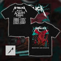 Metallica M72 Across Europe 2026 Cardiff Wales T-Shirt – Duchess Of Dark Red Dragon June 28 Principality Stadium Pop-Up Store Concert Merch Tee