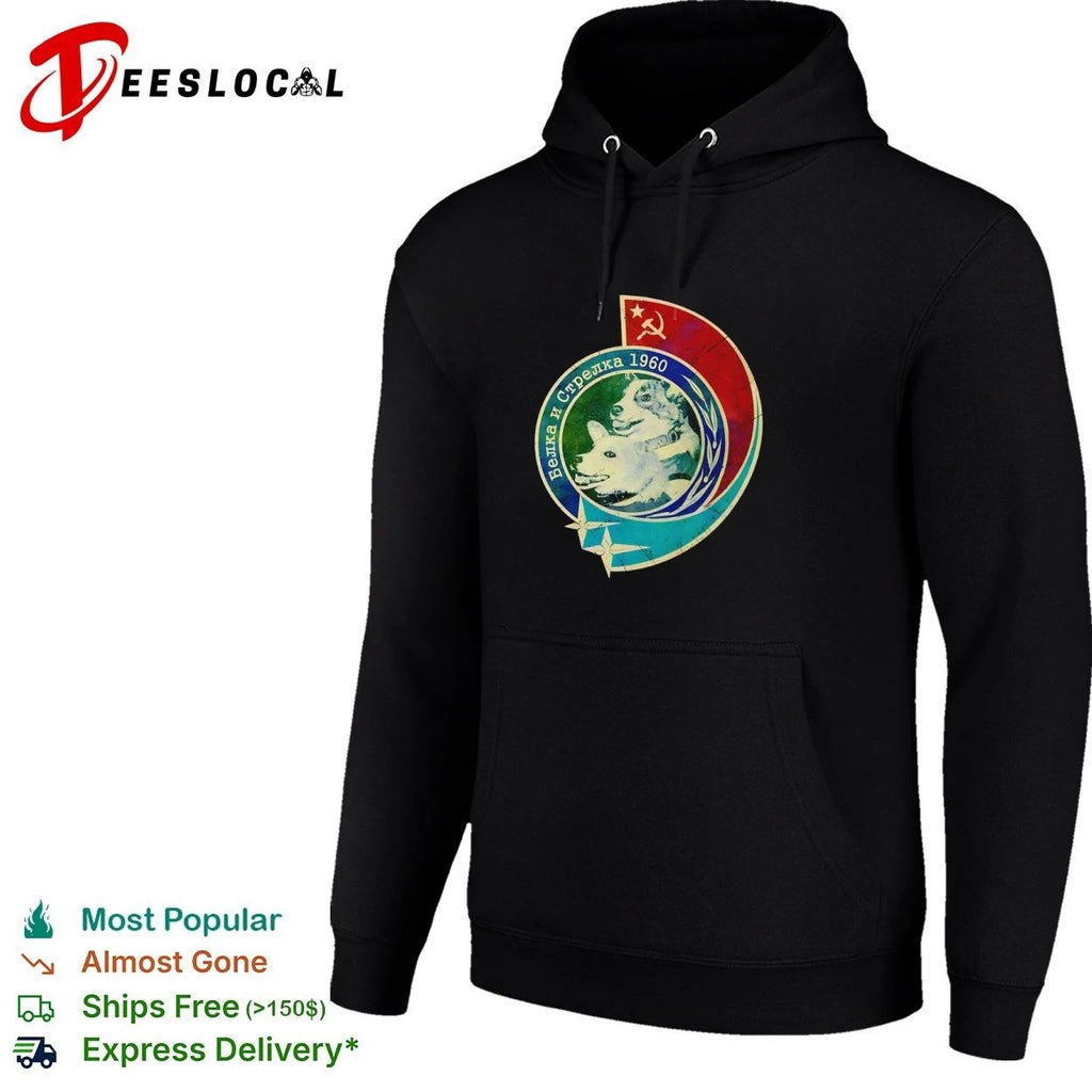 Belka and Strelka 1960 Soviet Space Dogs T-shirt