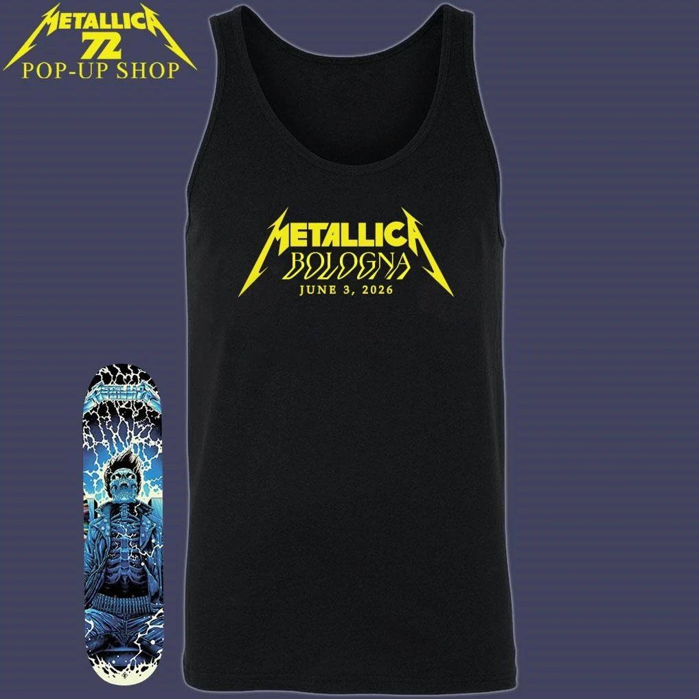 Metallica M72 Bologna June 3, 2026 Italy T-Shirt