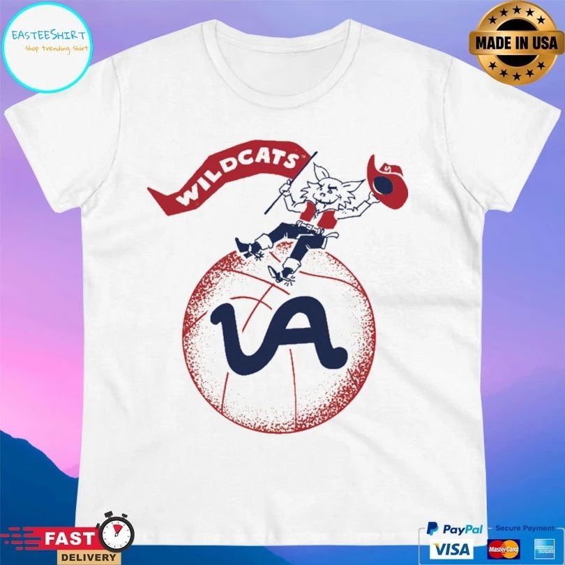 Arizona Wildcats Retro Ua Basketball T-shirt