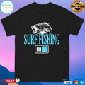 Surf Fisherman On T-shirt