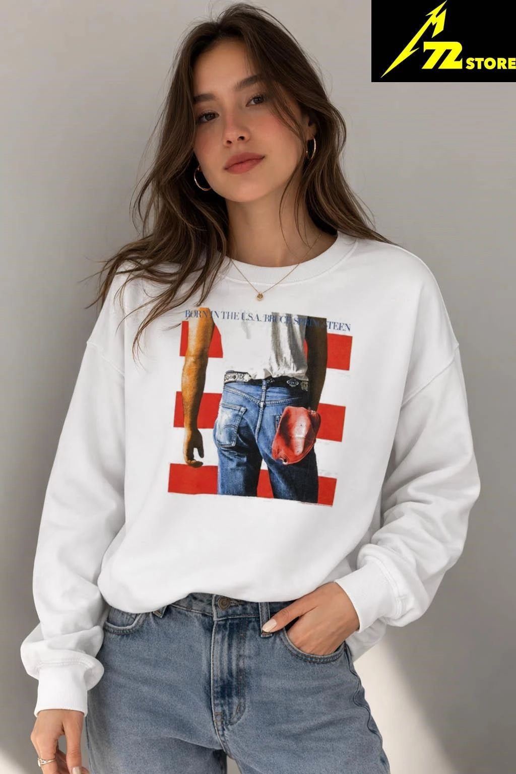 Jungkook BTS World Tour Arirang Bruce Springsteen Shirt