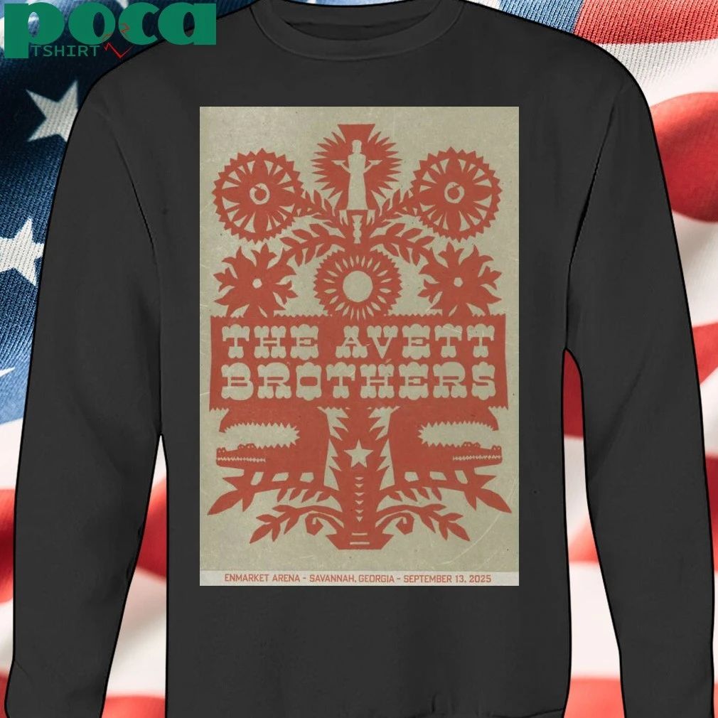 The Avett Brothers At Enmarket Arena On Sep 13 2025 Poster T-shirt