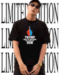 Trump and to anyone who supports him middle finger shirt