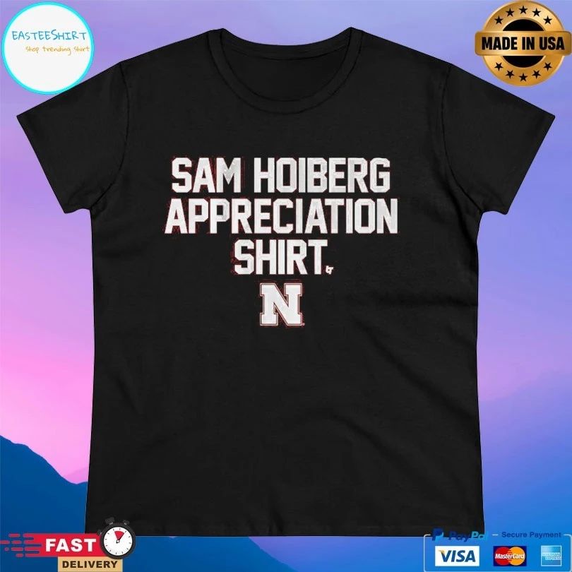 Nebraska Cornhuskers Men’s Basketball Sam Hoiberg Appreciation T-shirt