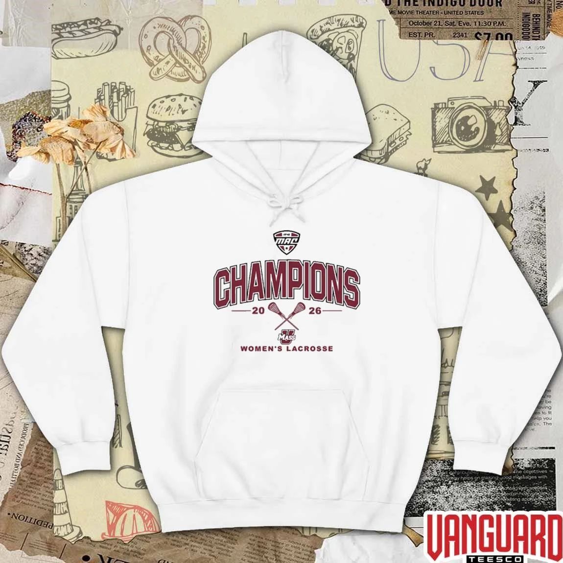 Massachusetts Minutemen MAC Women’s Lacrosse Champions 2026 t-shirt