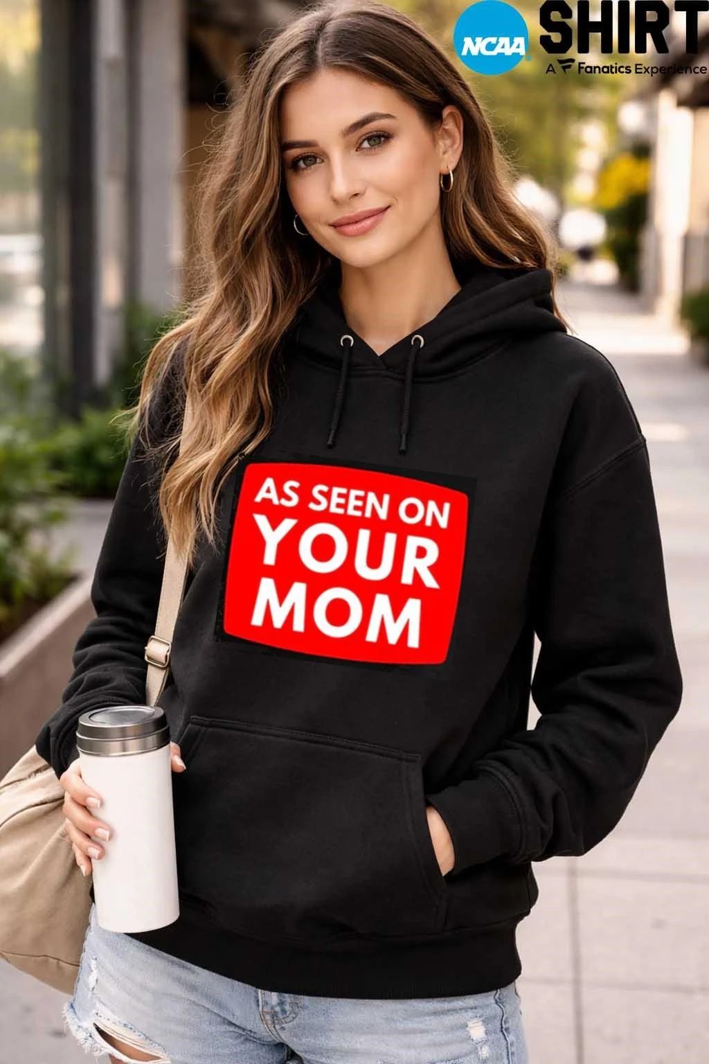 Adrianne Curry As Seen On Your Mom T-Shirt