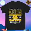 Michigan Wolverines Men’s Basketball 2026 March Madness Ncaa Sweet Sixteen T-shirt