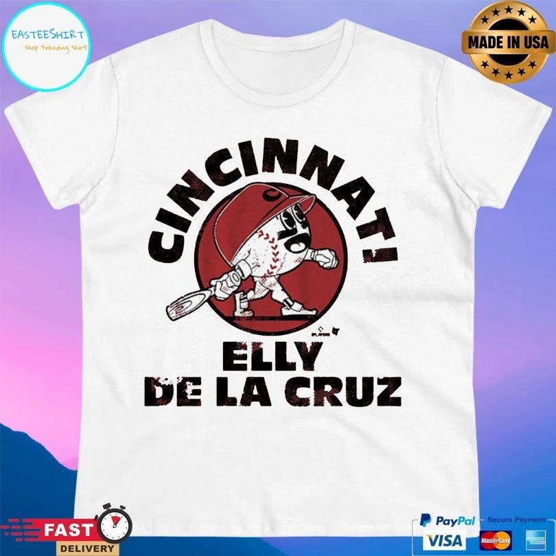 Cincinnati Reds Elly De La Cruz Baseball Buddies T-shirts