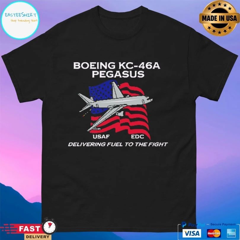Boeing Kc-46A Pegasus Usaf Edc Delivering Fuel To The Fight T-shirt