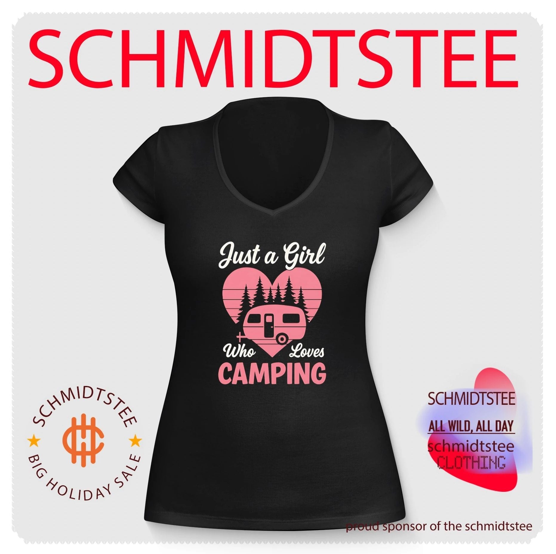 Just a girl who loves camping shirt