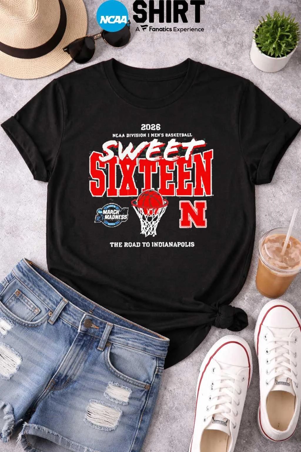 Sweet 16 Nebraska Cornhuskers 2026 Shirt