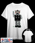 2 for 2 robot shirt by athletelogos