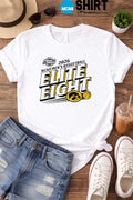 2026 Sweet NCAA 16 March Madness Elite 8 Champions Iowa Hawkeyes Logo t-shirt