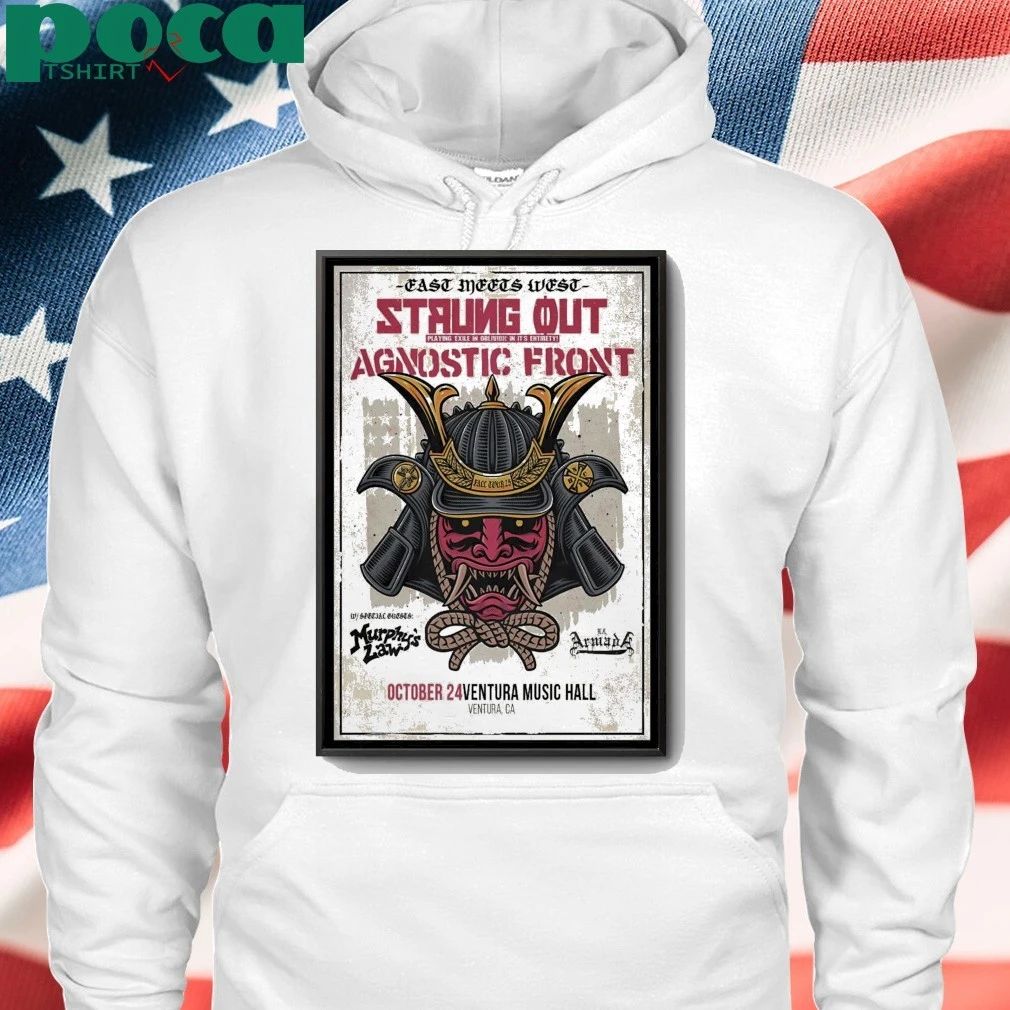 Strung Out October 24 2025 In Ventura CA Poster shirt