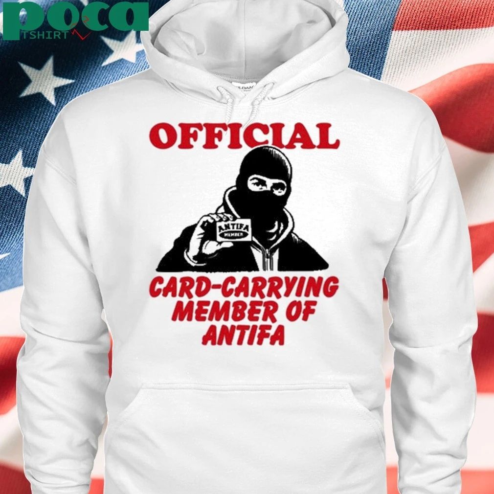 Card Carrying Member Of Antifa Shirt
