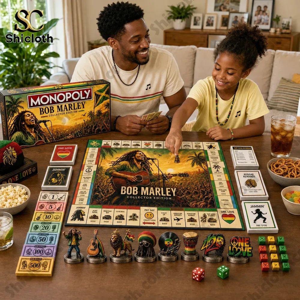 Bob Marley Collector Edition Monopoly Board Game