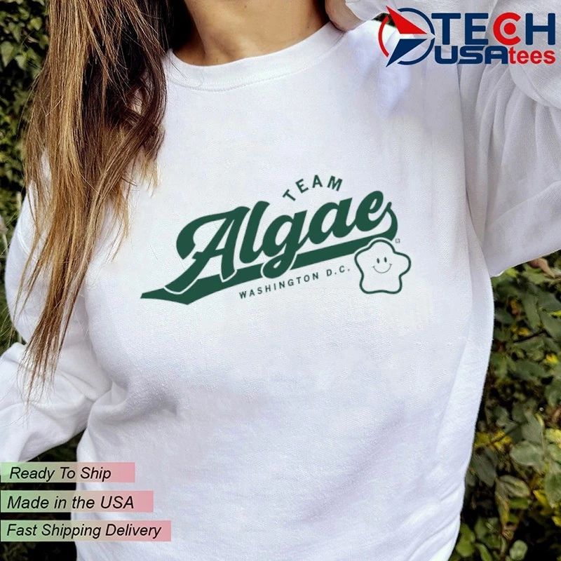 Team Algae Washington DC logo shirt