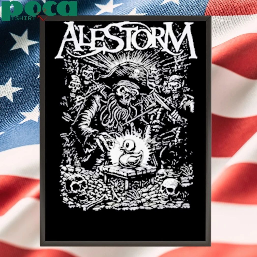 Alestorm Thunderfisting America 2025 Tour Schedule Tour T-Shirt