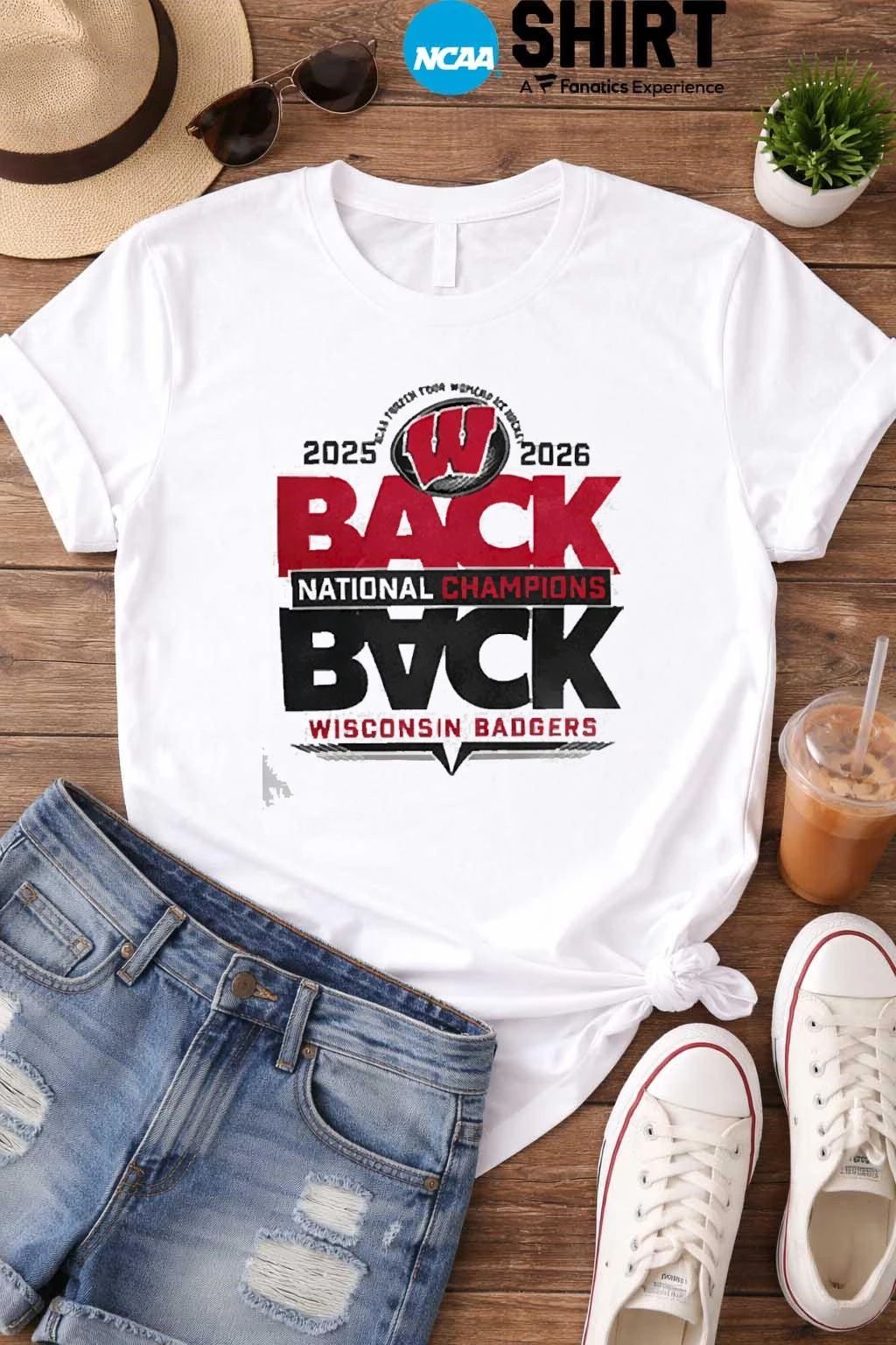 Wisconsin Badgers Women’s Ice Hockey National Champions 2026 Shirt