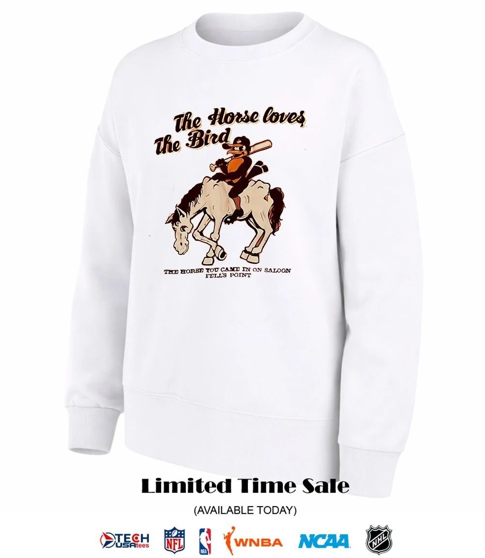 The Horse Coves The Bird Baltimore Orioles shirt