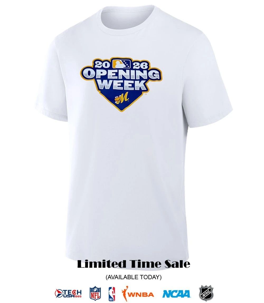 Montgomery Biscuits 2026 Opening Week logo shirt