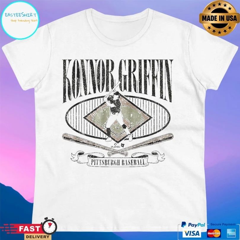 Pittsburgh Pirates Baseball Konnor Griffin Diamond Standouts T-shirts