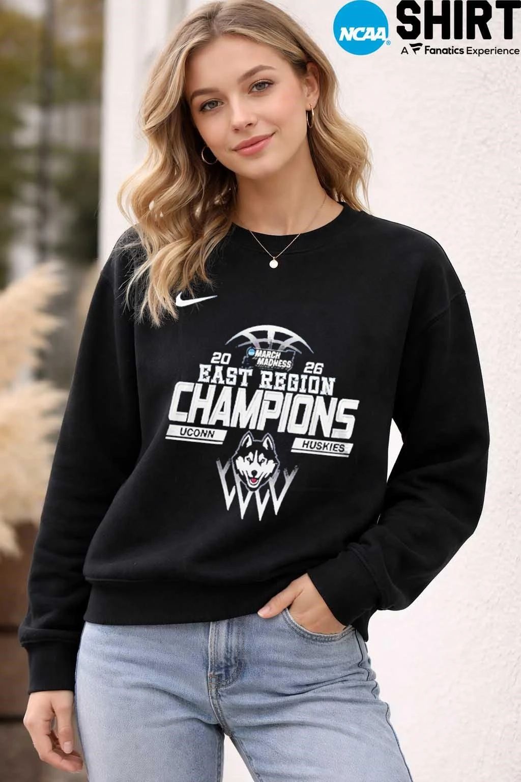 UConn Huskies East Region Champions 2026 T-Shirt