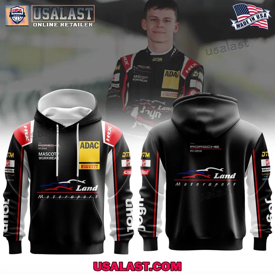 Bastian Buus Land Motorsport 3D Apparel 2026 Hoodie Jersey