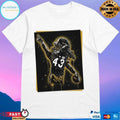 Black And Gold Goat Football 43 T-shirts