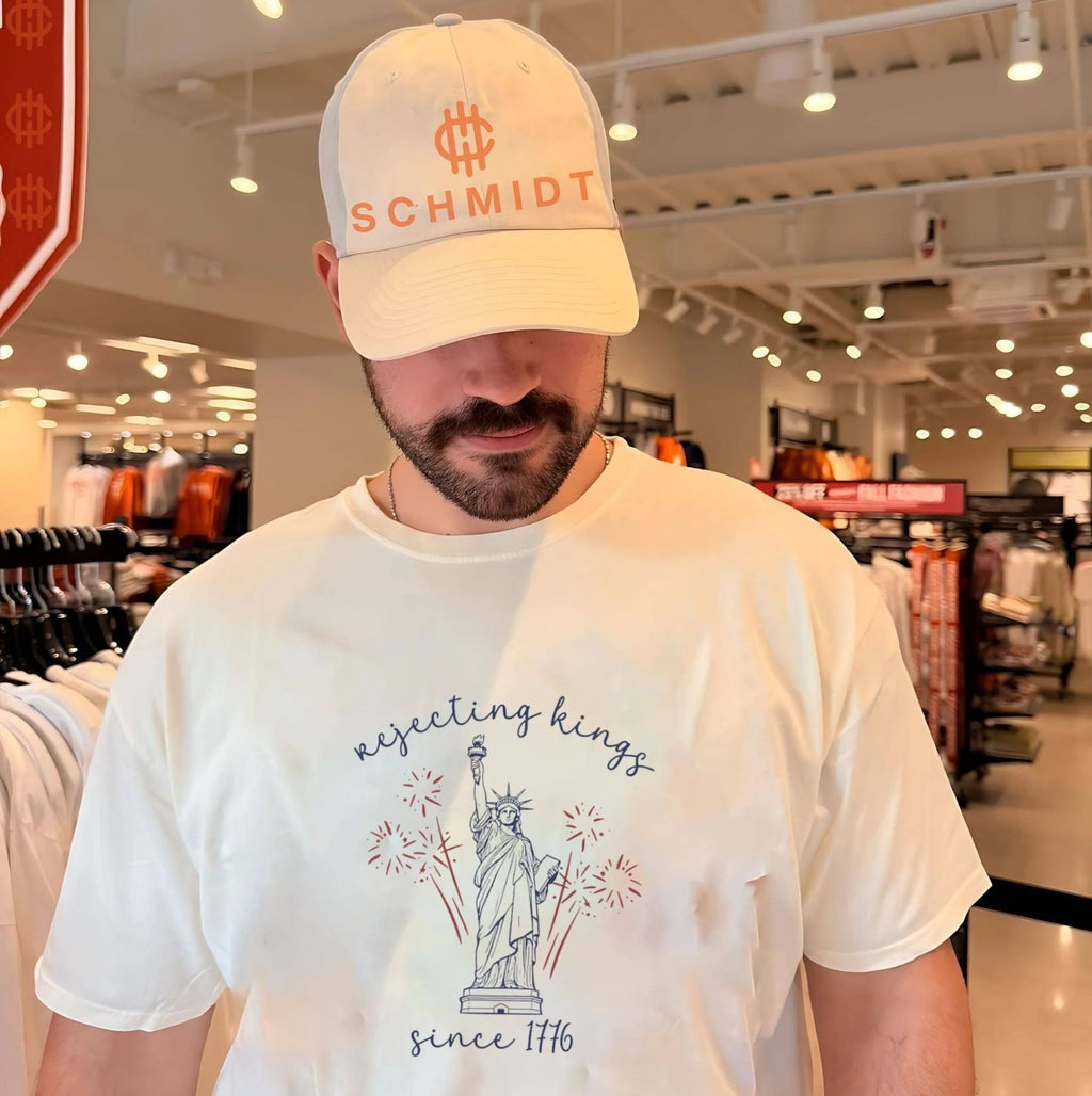 Rejecting Kings Since 1776 Liberal 4th of July Protest 250 Anniversary shirt