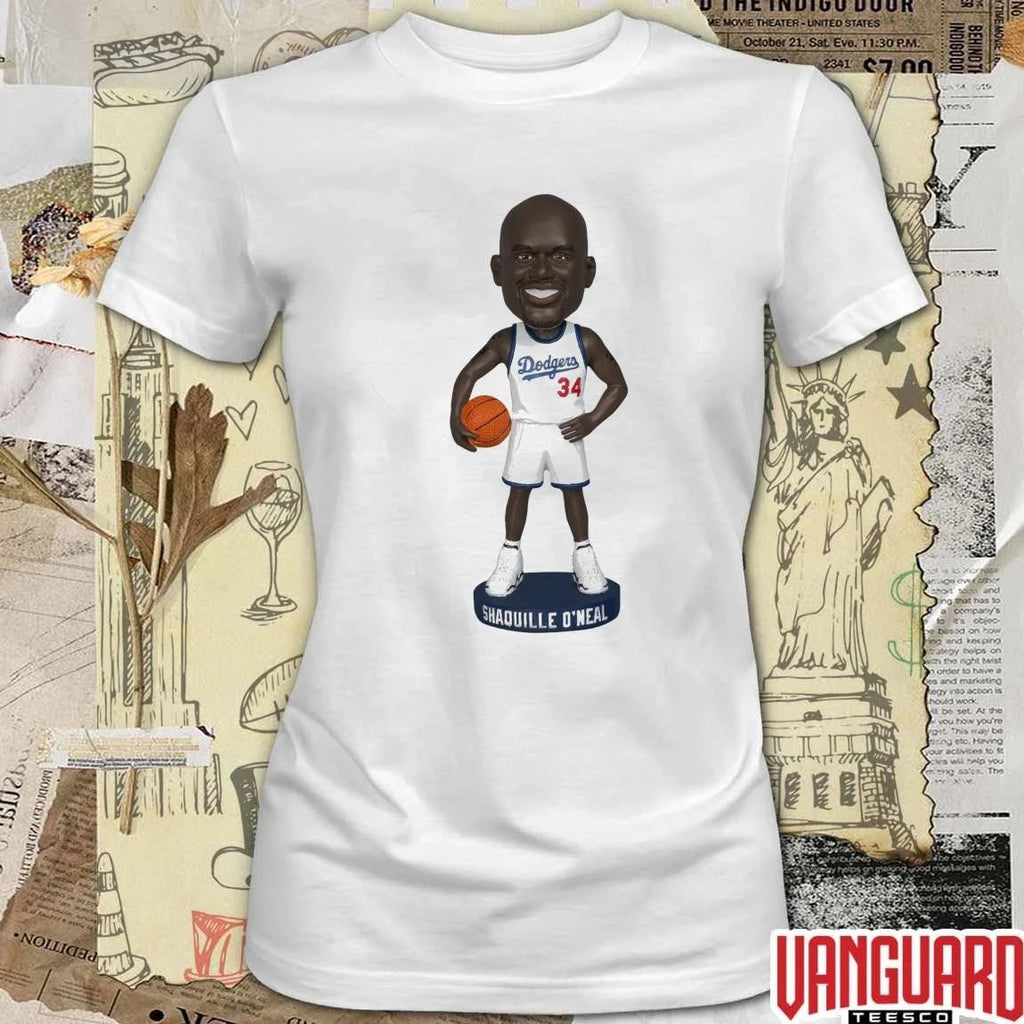 Dodgers Shaquille O’Neal Bobblehead 2026 Giveaway t-shirt