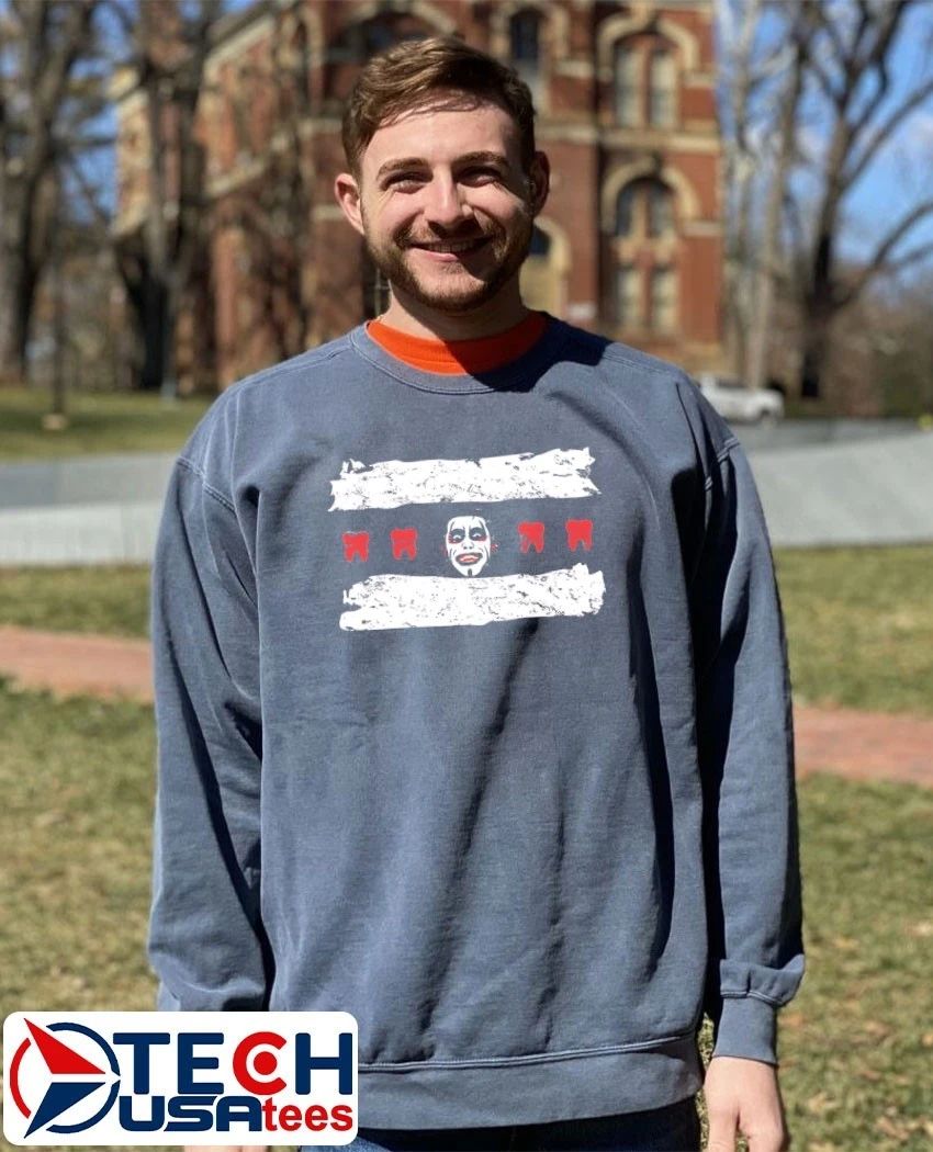 Danhausen teeth flag shirt