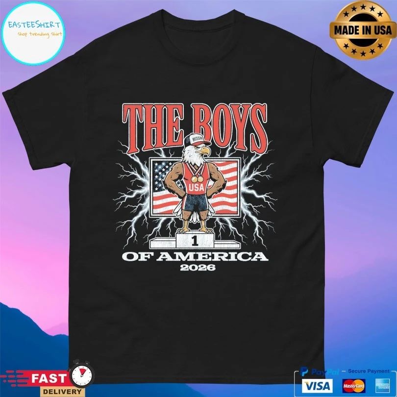 The Boys Of America 2026 Eagle Vintage T-shirts