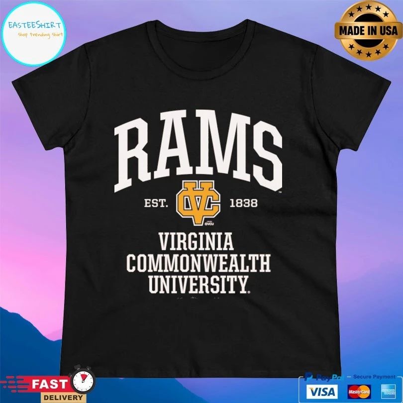 Rams Est 1838 Virginia Commonwealth University T-shirts