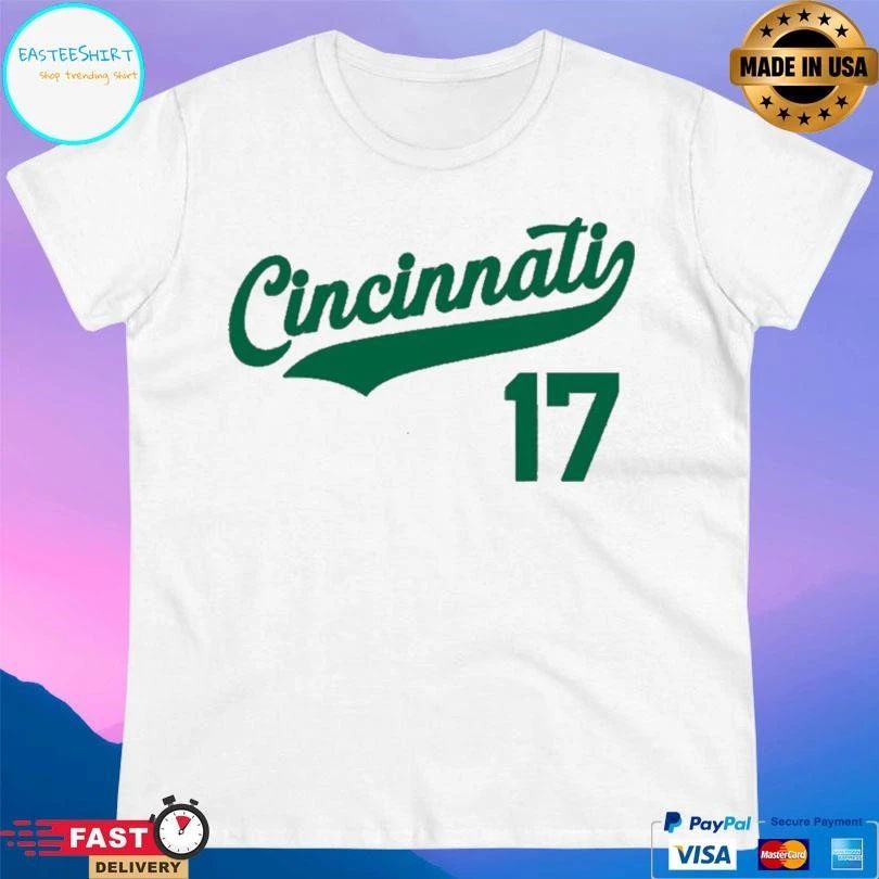 Cincinnati Baseball Script 17 T-shirts