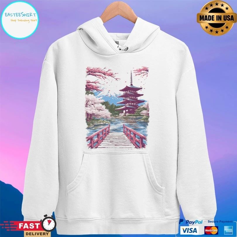 Sakura Sanctuary Japan Graphics T-shirt