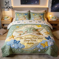 Personalized Grogu Galaxy Bedding Set