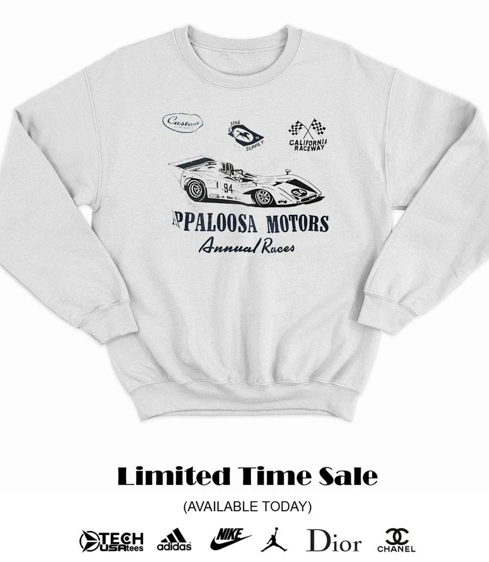 Appaloosa Motors Annual Races California Raceway shirt