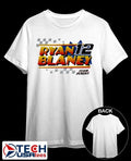 Josef Newgarden wearing Ryan Blaney #12 Team Penske shirt