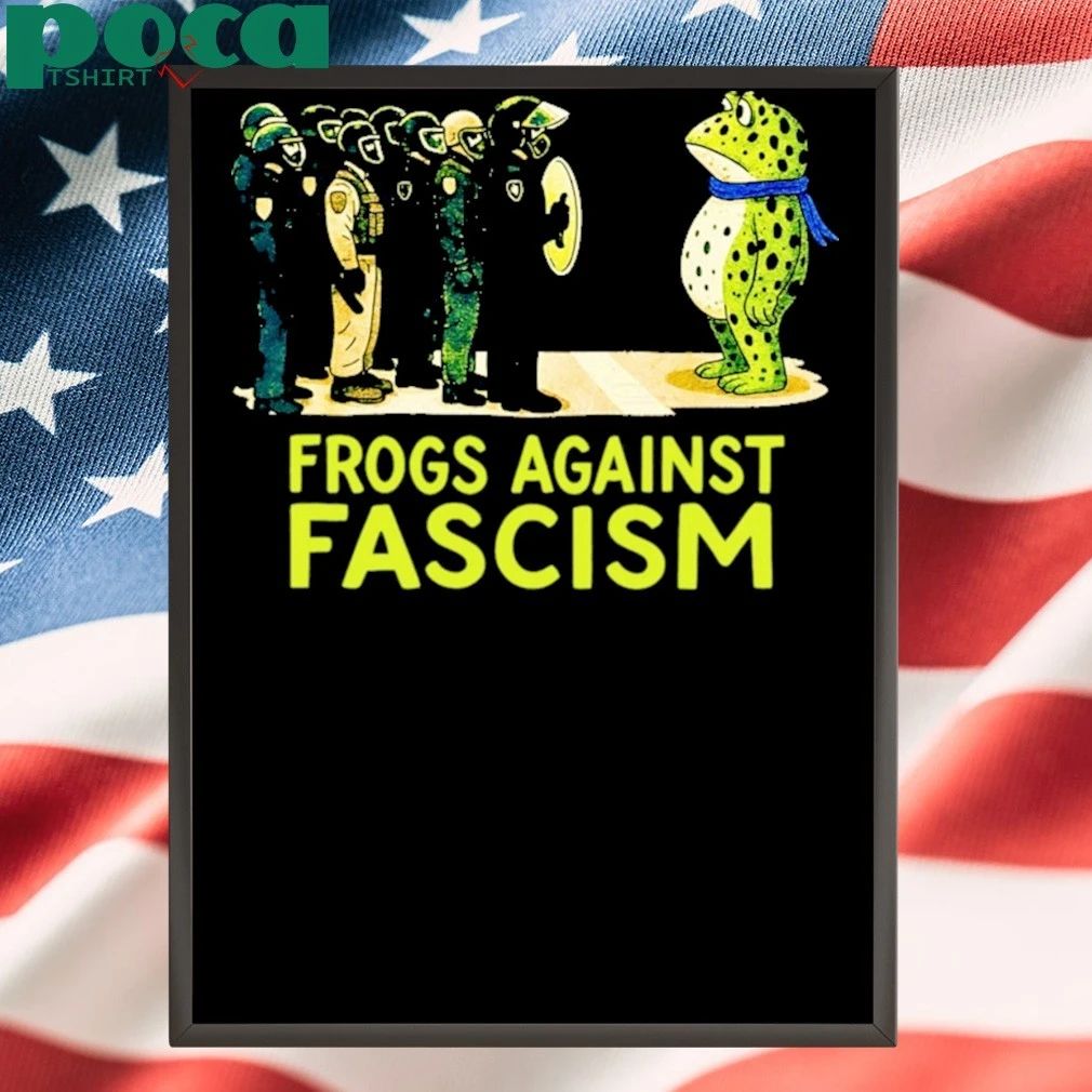 Portland Frog Against Fascism Portland 2025 T-shirt