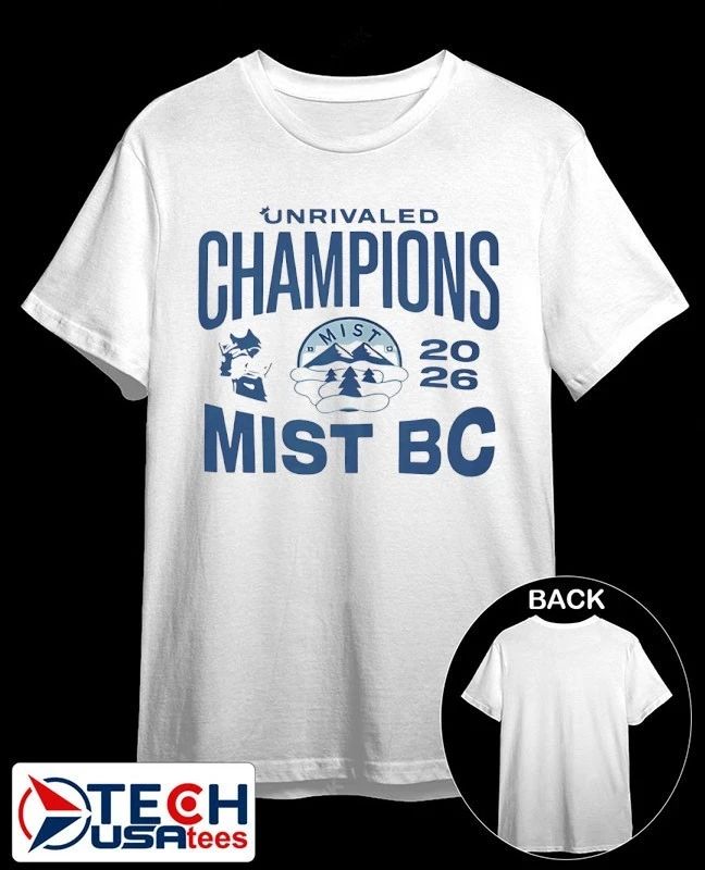 Mist Basketball Club Unrivaled Champions 2026 shirt