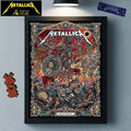Metallica M72 Athens 2026 Venue Poster At Greece Olympic Stadium On May 9 2026 The Warrior With Medusa Shield Art By Juan Ma Orozco Poster
