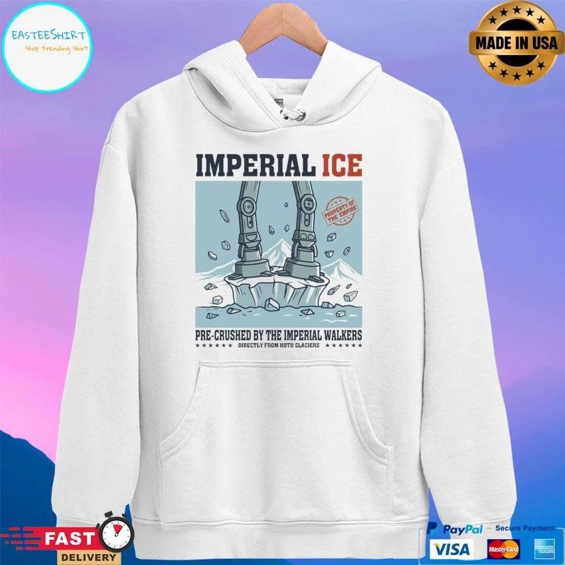 Imperial Ice Pre-Crushed By The Imperial Walkers Directly From Hoth Glaciers T-shirts