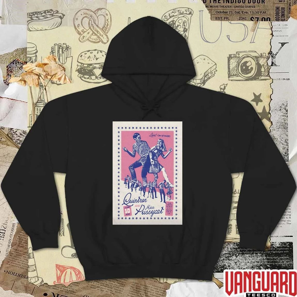 Quintron And Miss Pussycat In Santa Cruz CA On June 10 2026 Tour Poster t-shirt