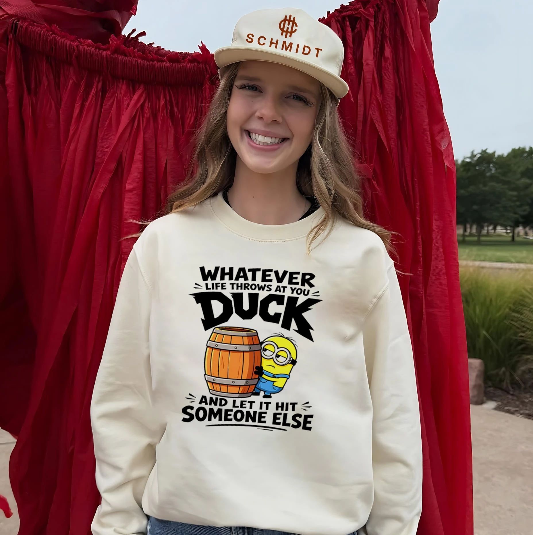 Whatever Life Throws at You Duck and Let It Hit Someone Else shirt