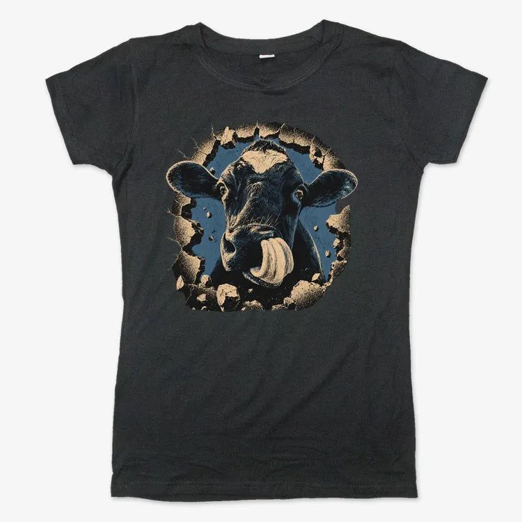 Friendly Cow Graphic