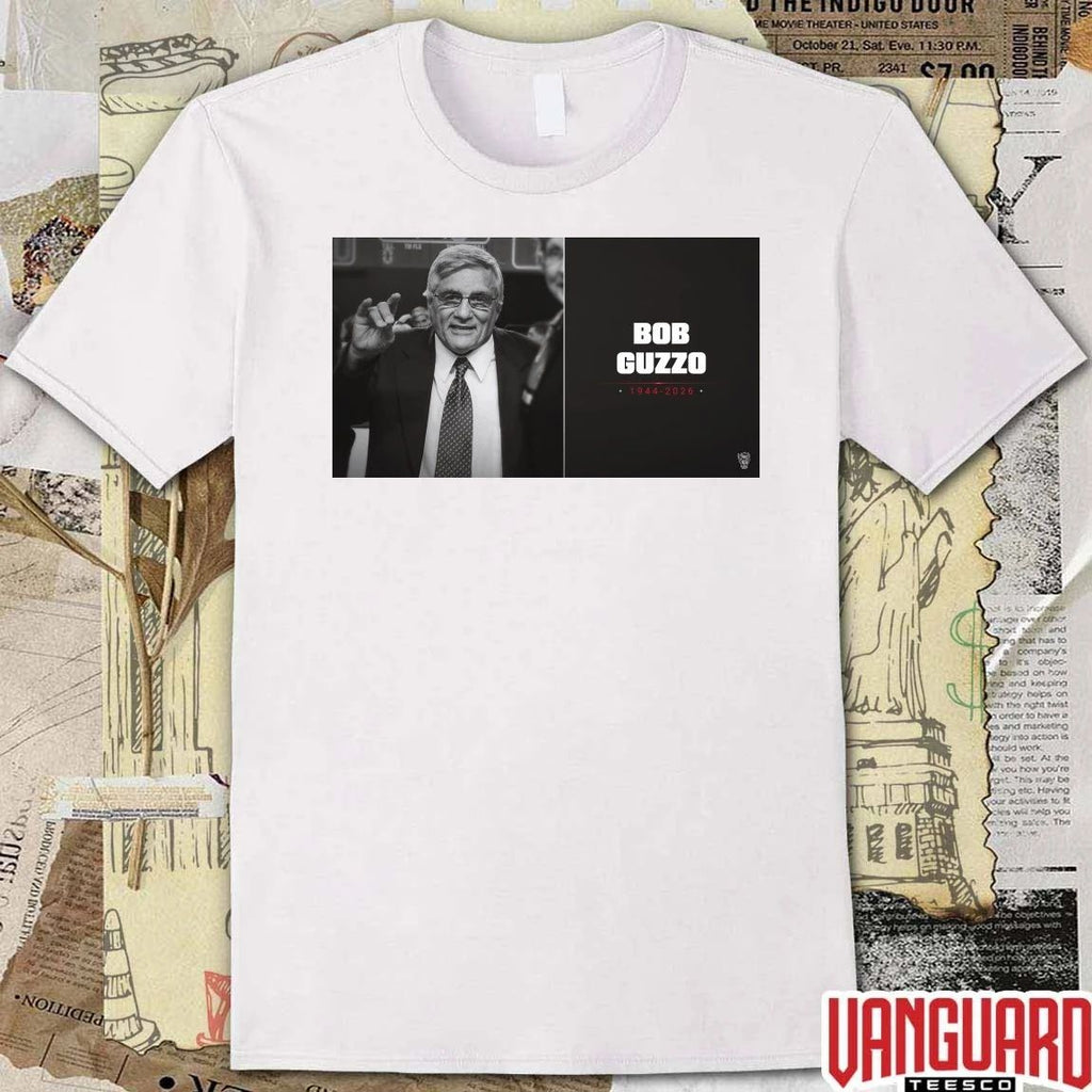 Rest in peace Bob Guzzo 1944 – 2026 NC State Wrestling t-shirt